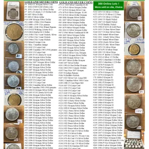 Silver & Gold Coin Consignment Auction