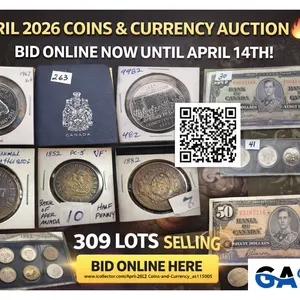 April 2026 Coins and Currency Auction