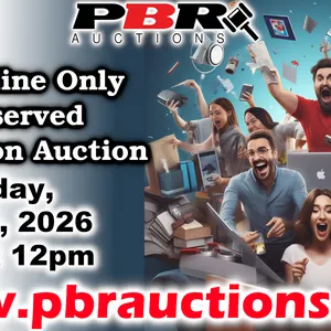 Live Online Only Unreserved Liquidation Auction - May 9th, 2026 - Starting at 12pm