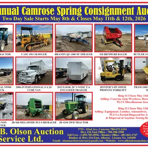 2026 1st Annual Camrose Spring Consignment Sale