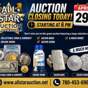 EDMONTON:  Weekly Consignment Auction - April 29, 2026