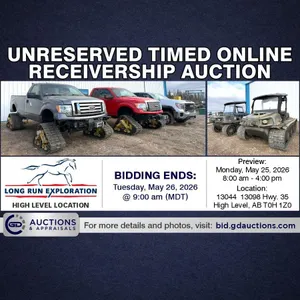 Pickup Trucks, Trailers, Power Tools & MORE | Unreserved Online Auction