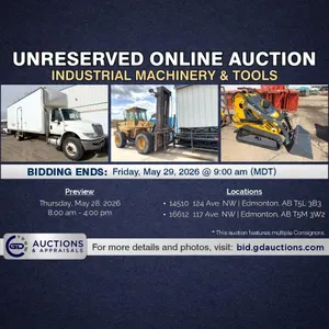 Industrial Machinery & Tool | Unreserved Onlline Auction