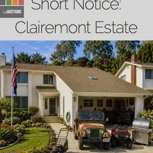 Short Notice - Clairemont Estate Classic Finds - Bulk Sale 