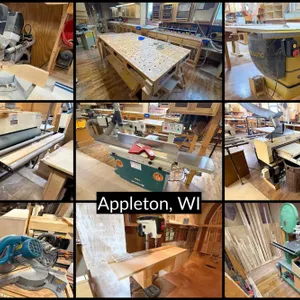 Woodmaster's Millwork Retirement Auction - Woodworking Equipment, Tools, Wood, & More