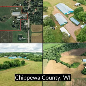 Iconic Blue Ribbon Ranch with Income-Producing Potential Near Elk Mound