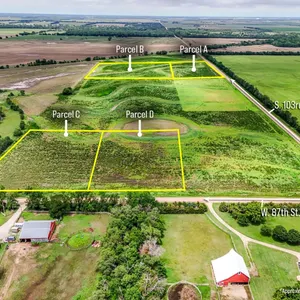 (Sedgwick County) 4 Parcels in Cottonwood Estates Offered Separately
