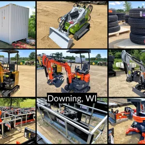 July Downing Auction - Attachments & Containers