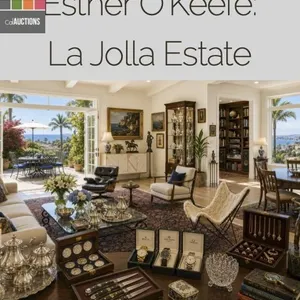 Esther Oâ€™Keefe: Elegant La Jolla Estate & Collectorâ€™s Showcase Auction