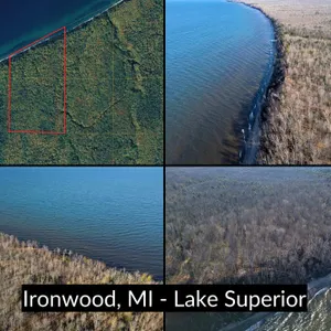 Secluded 62.2Â± Acre Lake Superior Paradise with 1,320Â± Feet of Water Frontage Near Ironwood Township