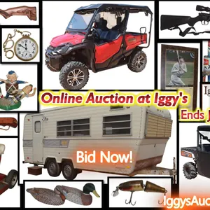 Online Auction at Iggy's ends July 28, 2026