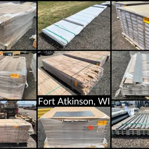August Fort Atkinson New Glue Down Plank & Tile Flooring Auction