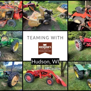 Mentink Auction - James and Mary Ann Johnson Excess Farming Equipment & Antiques