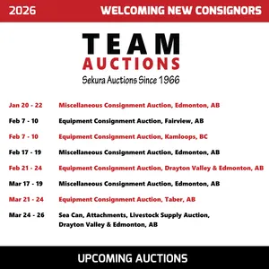 Jun 6 (9 am) - Jun 9 (9 am) Estate of Dennis & Murray Pipke, Busby, AB 26FA