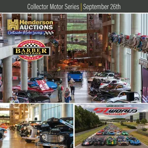9.26.26 | Collector Motorseries Barber Museum Live & Online Auction