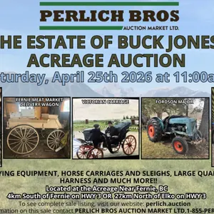 THE ESTATE OF BUCK JONES ACREAGE AUCTION