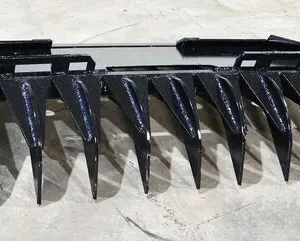 2024 Kit Containers QT-RR-70 70 in Skid Steer Root Rake (Unused)