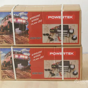 Quantity of (2) 2024 Powertek WW13000 13000 lb Winch (Unused)