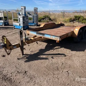 1997 Butler LT1014 12 ft T/A Tilt Deck Trailer