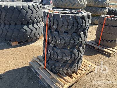 Quantity of (4) Qiyu 33x12-20 Skid Steer Tires (Unused)