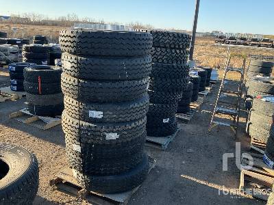 Quantity of (8) Goodyear All Position 11R22.5 Tires