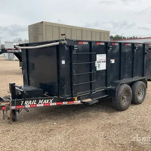 2024 Trail Maxx DT27-144 14 ft T/A Dump Utility Trailer