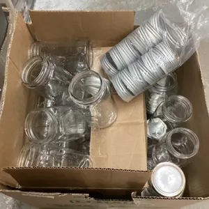 BOX OF CANNING JARS - 3 DOZ QUARTS