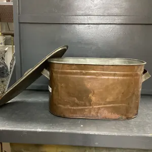 COPPER BOILER W/ LID