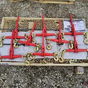 9,200 lb Ratchet Binder & G70 Chains
 UNRESERVED