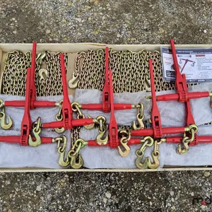 9,200 lb Ratchet Binder & G70 Chains
 UNRESERVED