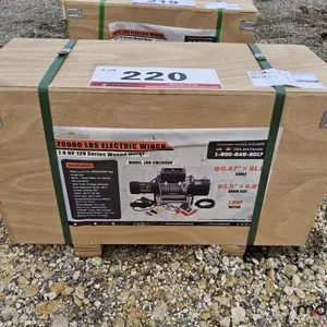 2,000 lb Electric Winch
 UNRESERVED