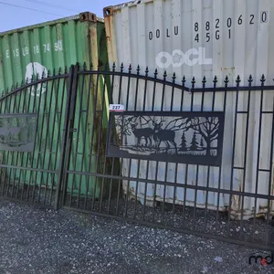 Metal Frame Driveway Gate
 UNRESERVED