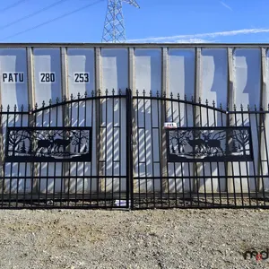 Metal Frame Driveway Gate
 UNRESERVED