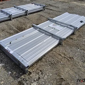 10' Long Galvalume Corrugated Steel Panel
 UNRESERVED