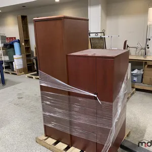 (2) Wood Filing Cabinets
 UNRESERVED