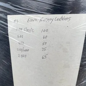 Blown Nursery Containers