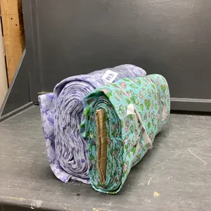 (2) SMALLER BUNDLES OF FABRIC