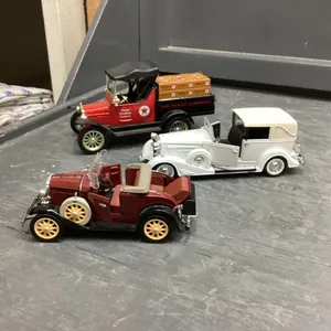 COLLECOTR CARS - 1918 RUNABOUT TEXACO MONEY BANK, 1933 CADILLAC TOWN CAR, 1931 FORD MODEL A