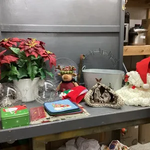 BOX OF CHRISTMAS DECOR