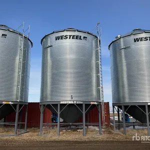Westeel 1805 +/- 4300 bu 5 Ring Hopper Grain Bin