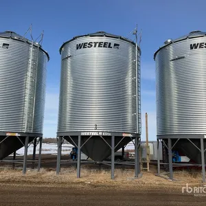 Westeel 1805 +/- 4300 bu 5 Ring Hopper Grain Bin