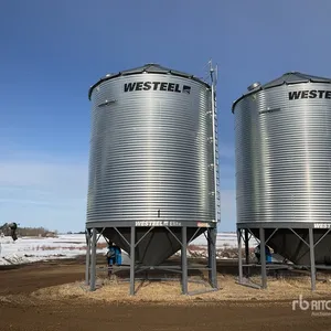 Westeel 1805 +/- 4300 bu 5 Ring Hopper Grain Bin