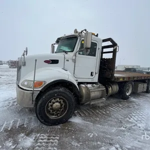 2016 Peterbilt 348 6x4 Flatbed Truck