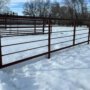 25’ free standing panel w/ 4 bars of sucker rod