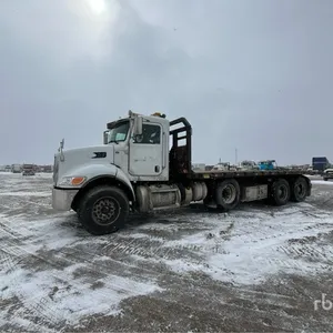 Peterbilt 348 6x4 Flatbed Truck