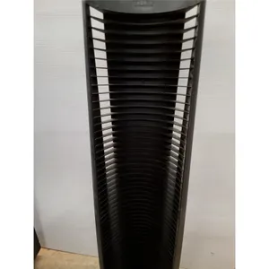 * Pair of Cerwin Vega Speakers - Each 37" x 18.5" x 19" - Untested, Laserline DVD Plastic Storage Ra