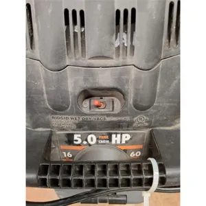* Ridgid Shop Vacuum - Tested - No Hoses Included