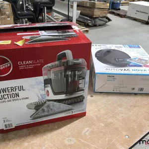 Hoover Upholstery Cleaner & iHome Robotic Vacuum 
 UNRESERVED