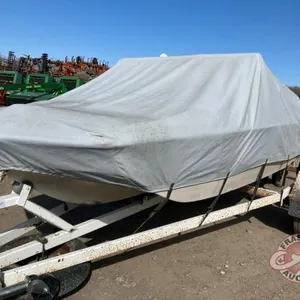 14' Trihull Boat w/ 2000 Homemade Utility Trailer, K84, Owner: Matthew J Edwards, Seller: Fraser Auction ________________________ ** Key and TOD in of