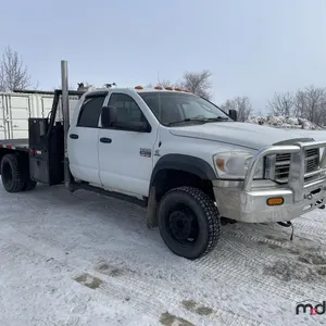2010 Dodge Ram 5500 Crew Cab Flatbed Truck